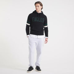 Philadelphia Eagles x Todd Snyder Cashmere Hoodie Sweater - Black - NFL