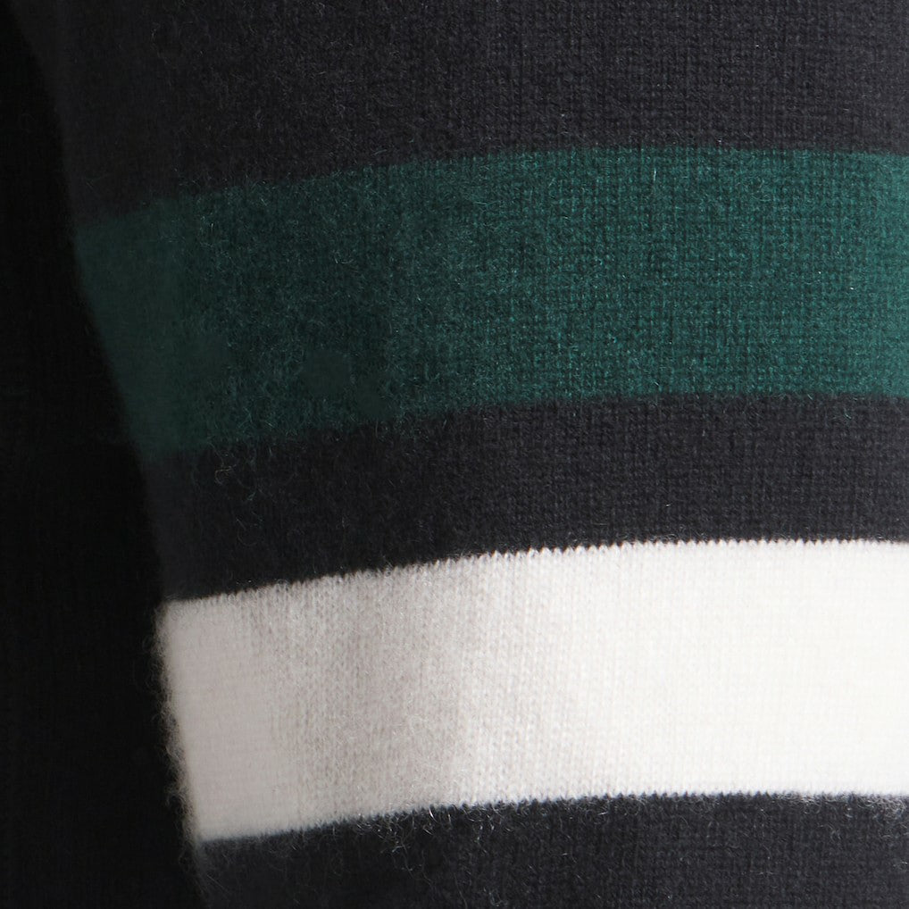 Philadelphia Eagles x Todd Snyder Cashmere Hoodie Sweater - Black - NFL