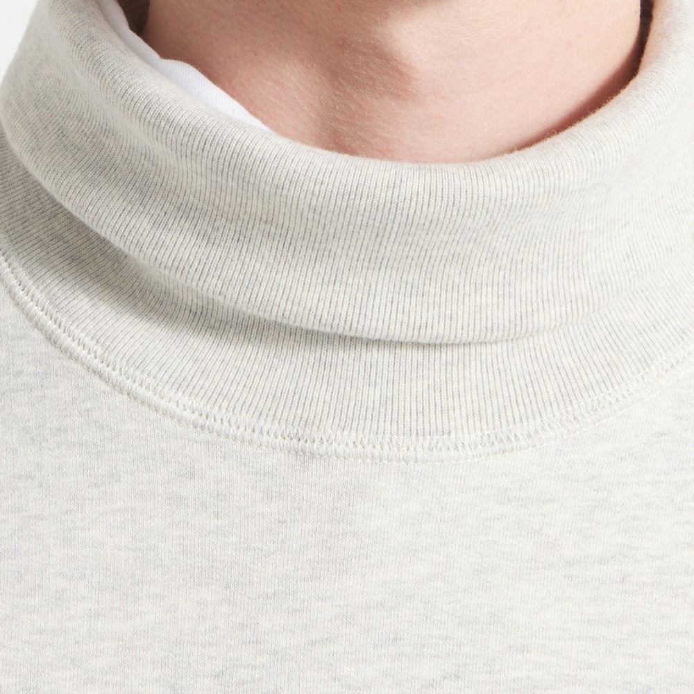 New York Giants x Todd Snyder Relaxed Canadian Fleece Turtleneck - Oatmeal - NFL