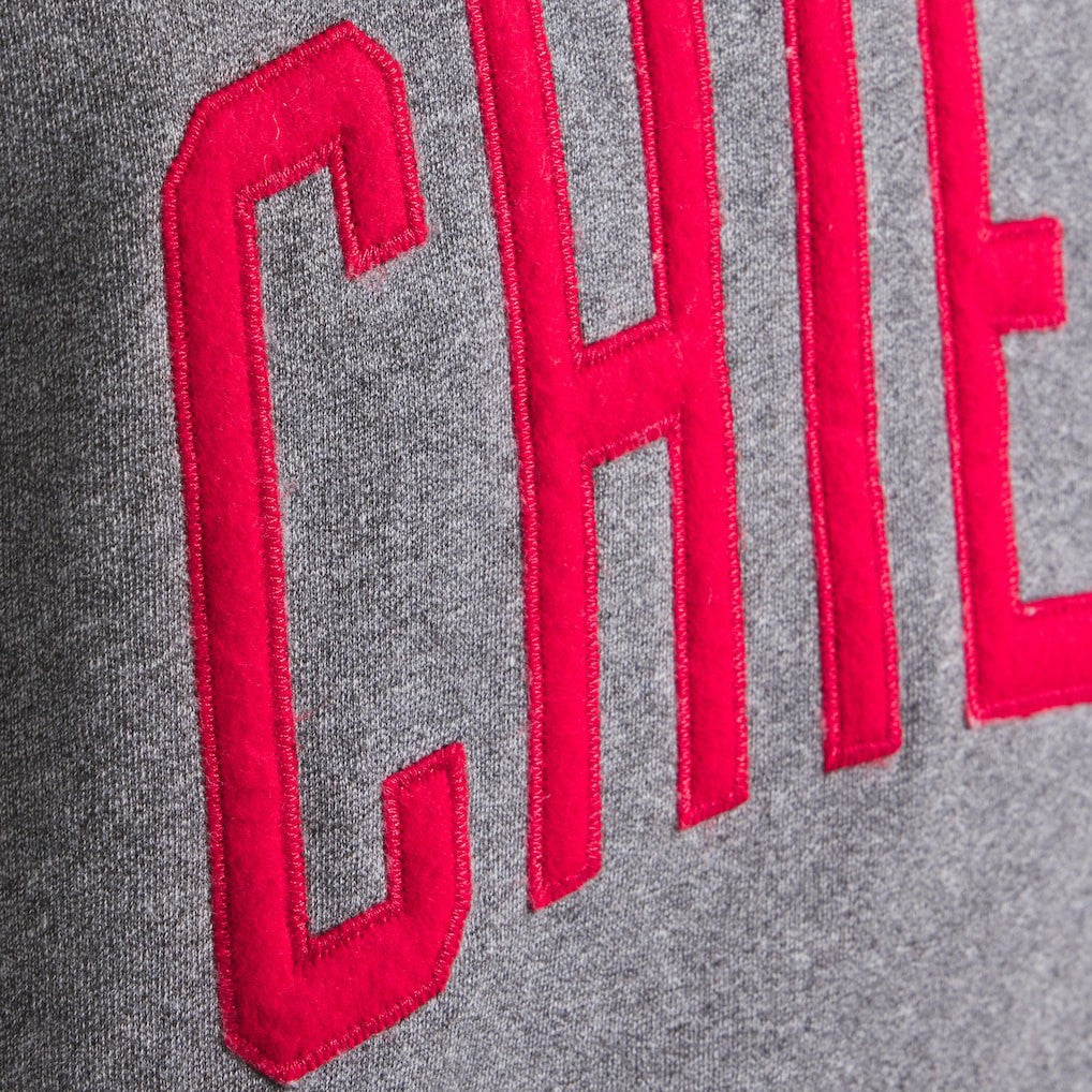 Kansas City Chiefs x Todd Snyder Relaxed Canadian Fleece Turtleneck - Heather Gray - NFL