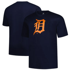 Detroit Tigers Profile Big & Tall Primary Logo T-Shirt Discount