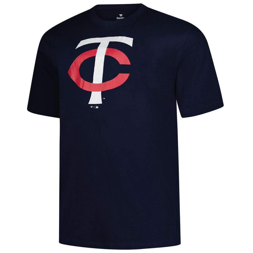 Minnesota Twins Profile Big & Tall Primary Logo T-Shirt for sale