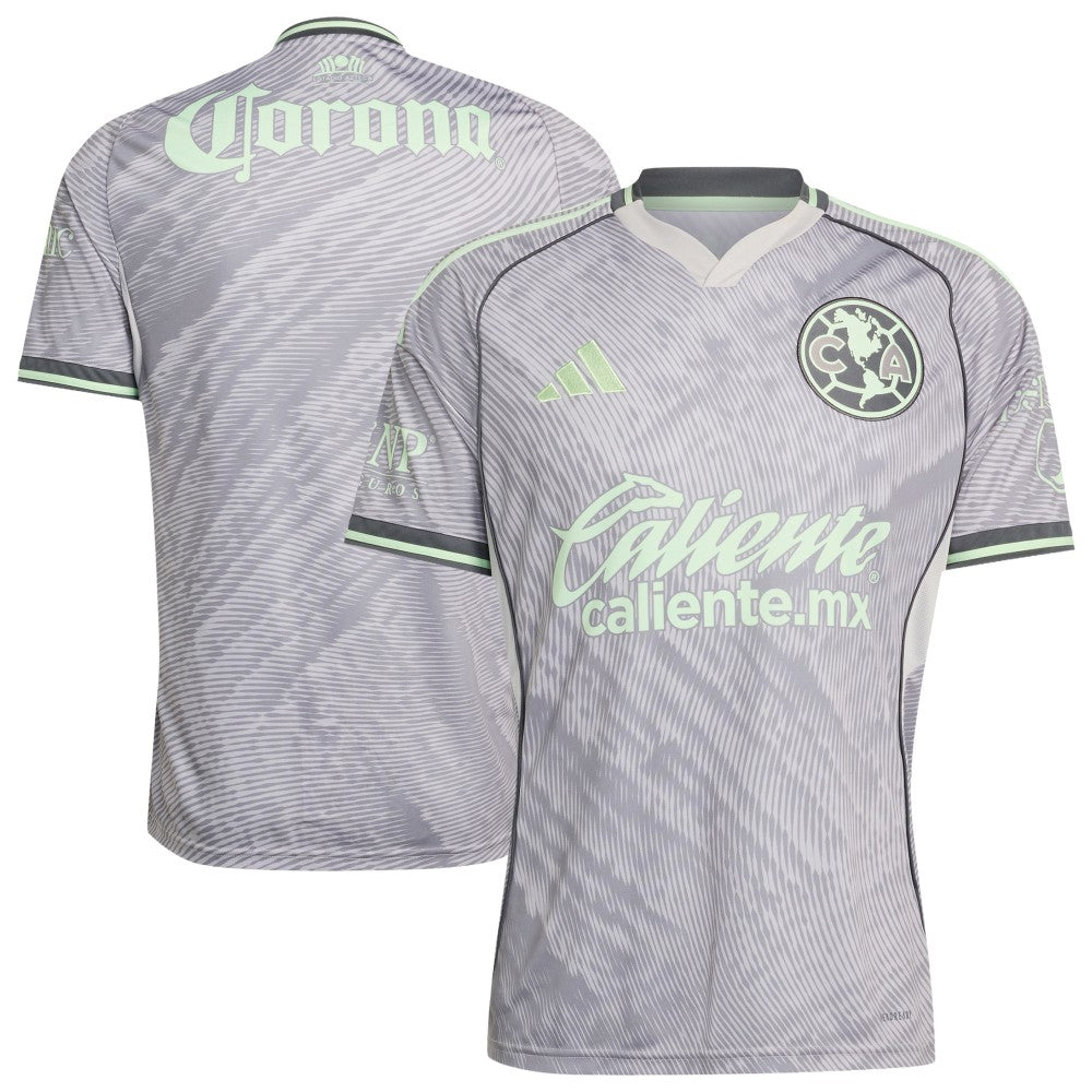 Adidas - Club America 2025/26 Third Replica Jersey - Gray