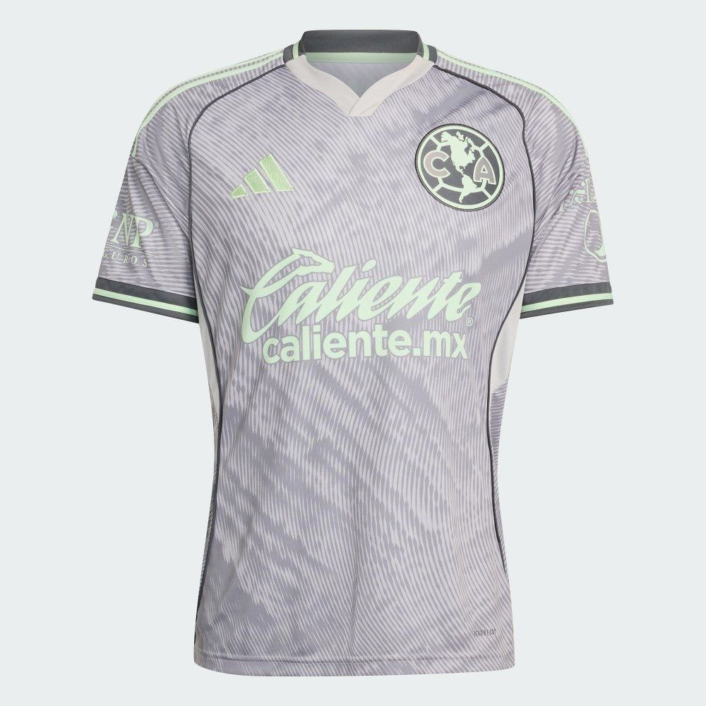 Adidas - Club America 2025/26 Third Replica Jersey - Gray