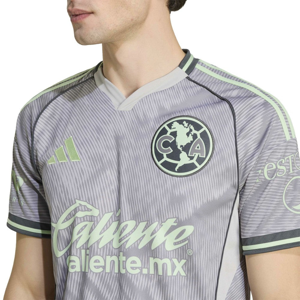 Adidas - Club America 2025/26 Third Replica Jersey - Gray