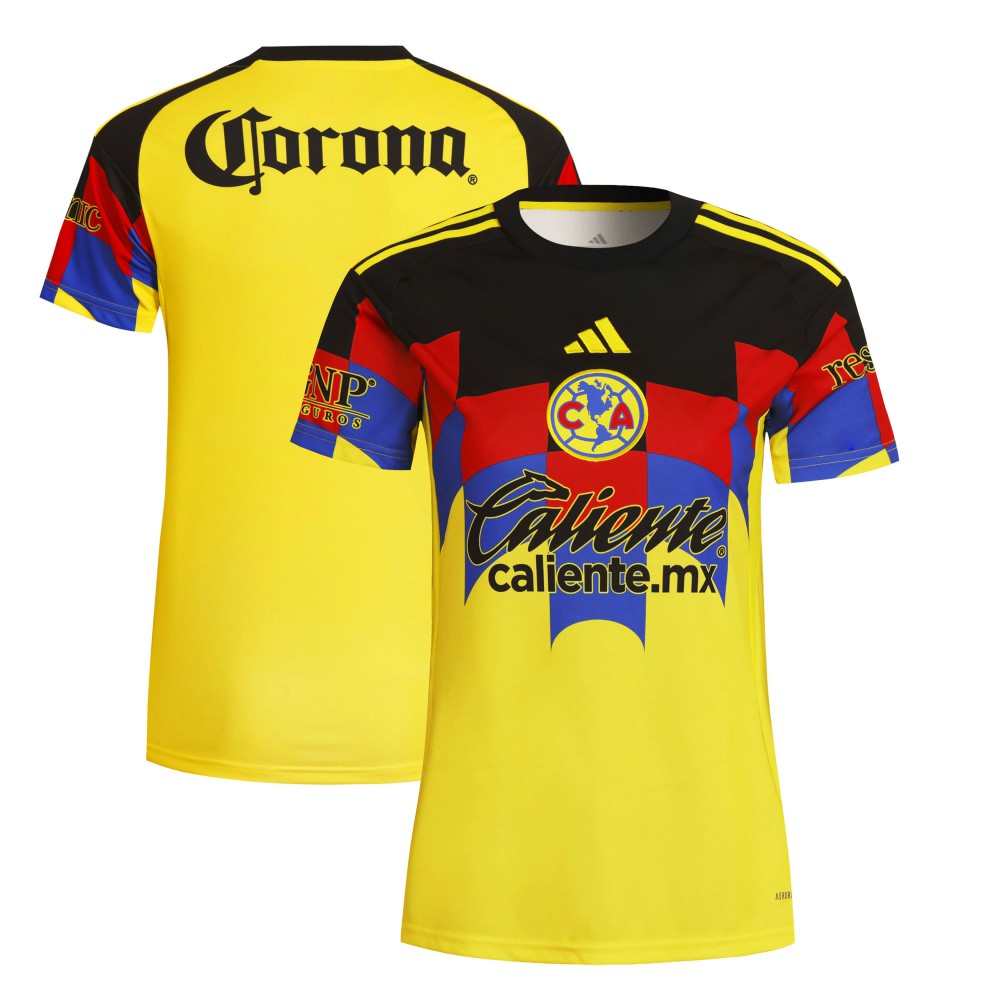 Adidas - Club America Women's 2025/26 Home Replica Jersey - Yellow