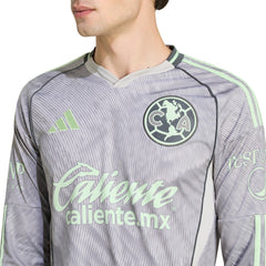 Adidas - Club America 2025/26 Third Replica Long Sleeve Jersey - Gray