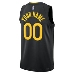 Golden State Warriors Jordan Brand Unisex 2024/25 Custom Swingman Jersey Statement Editi- Black