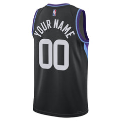 Utah Jazz Jordan Brand Unisex 2024/25 Custom Swingman Jersey Statement Edition Black