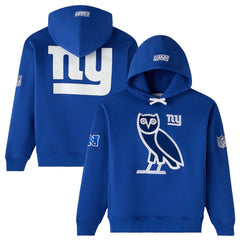 New York Giants OVO Icon Team Pullover Hoodie - Royal - NFL