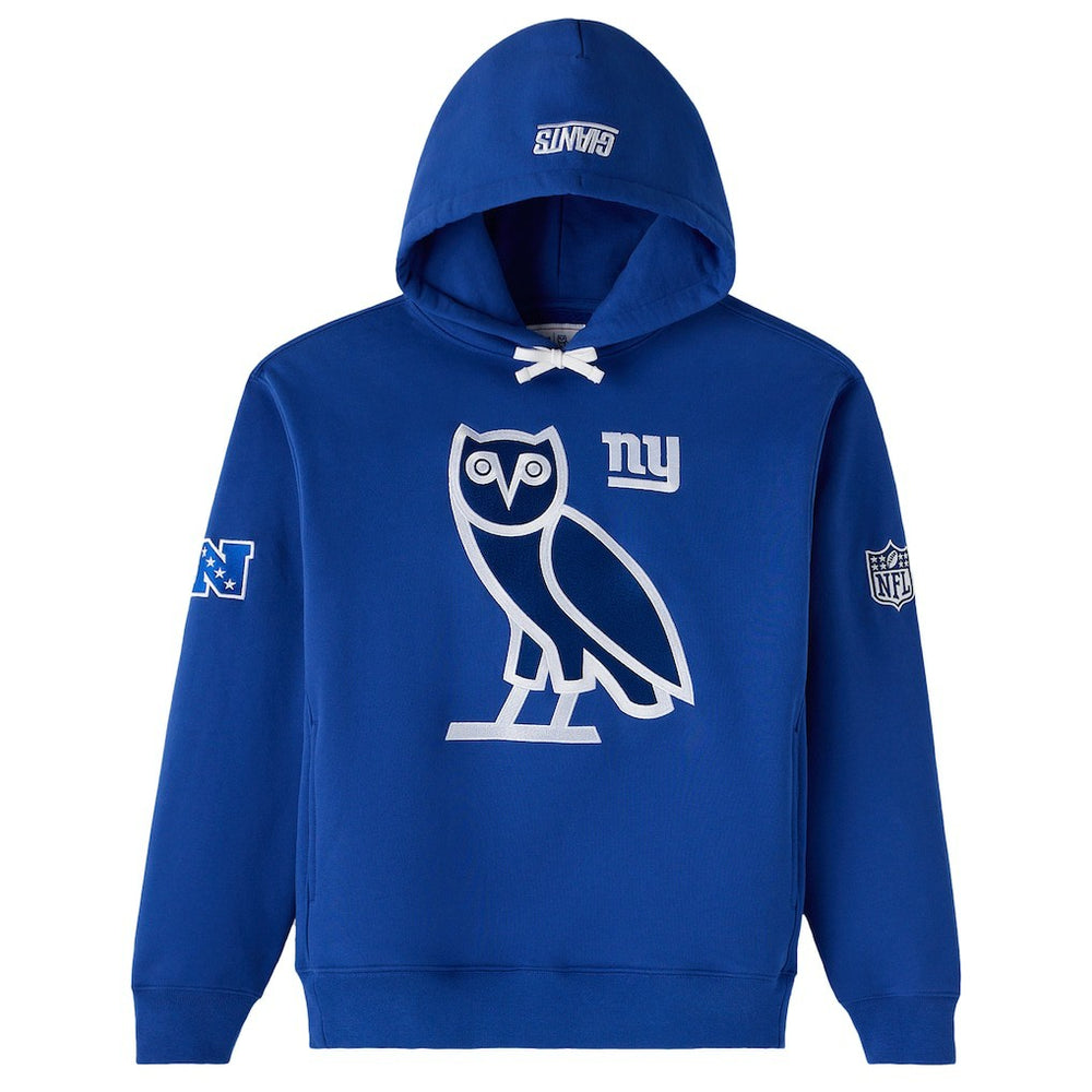 New York Giants OVO Icon Team Pullover Hoodie - Royal - NFL