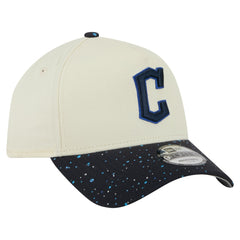 Cleveland Guardians New Era Speckle A-Frame 9FORTY Adjustable Hat for sale