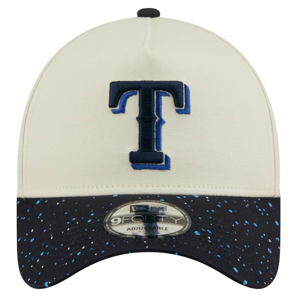 Texas Rangers New Era Speckle A-Frame 9FORTY Adjustable Hat Online