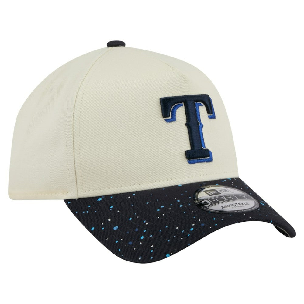 Texas Rangers New Era Speckle A-Frame 9FORTY Adjustable Hat Online