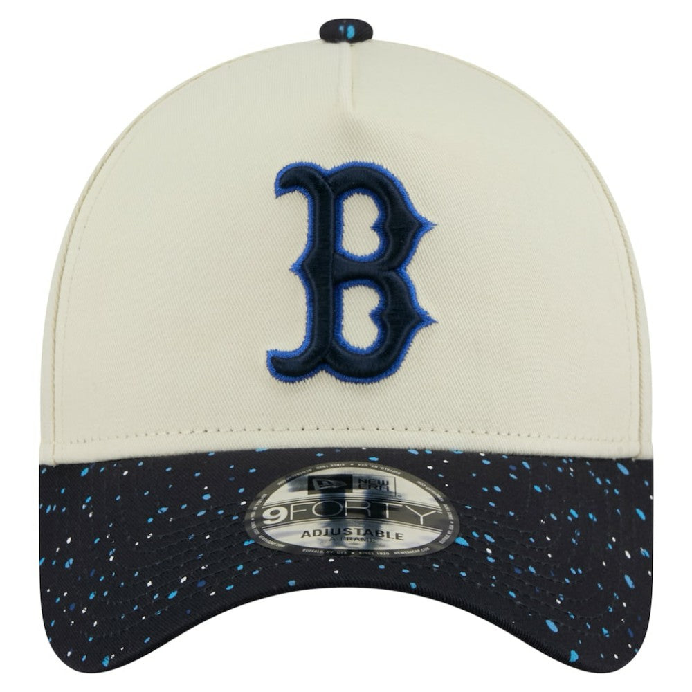 Boston Red Sox New Era Speckle A-Frame 9FORTY Adjustable Hat Discount