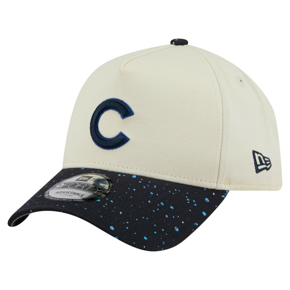 Chicago Cubs New Era Speckle A-Frame 9FORTY Adjustable Hat Discount