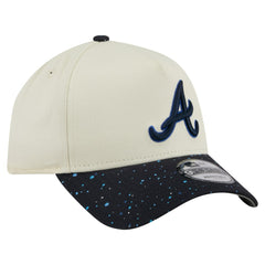 Atlanta Braves New Era Speckle A-Frame 9FORTY Adjustable Hat Near Me