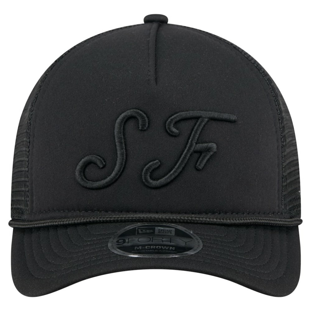 San Francisco Giants New Era City Initial 9FORTY A-Frame M-Crown Adjustable Trucker Hat Outlet