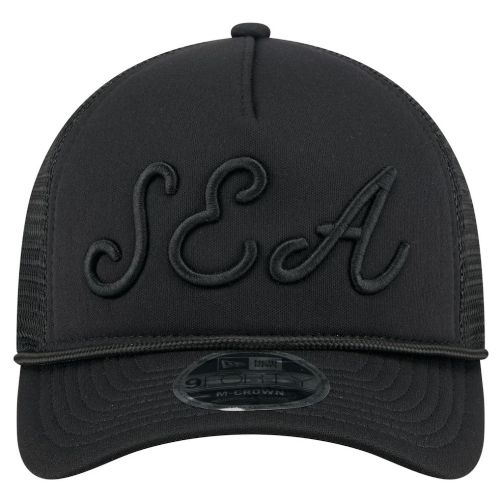 Seattle Mariners New Era City Initial 9FORTY A-Frame M-Crown Adjustable Trucker Hat Near Me