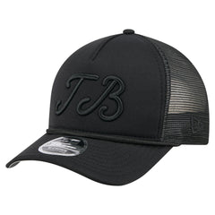 Tampa Bay Rays New Era City Initial 9FORTY A-Frame M-Crown Adjustable Trucker Hat Discount