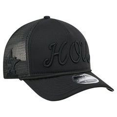 Houston Astros New Era City Initial 9FORTY A-Frame M-Crown Adjustable Trucker Hat for sale