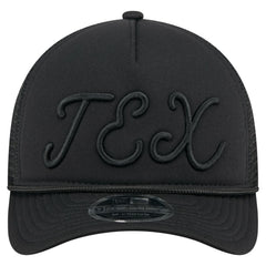 Texas Rangers New Era City Initial 9FORTY A-Frame M-Crown Adjustable Trucker Hat Outlet