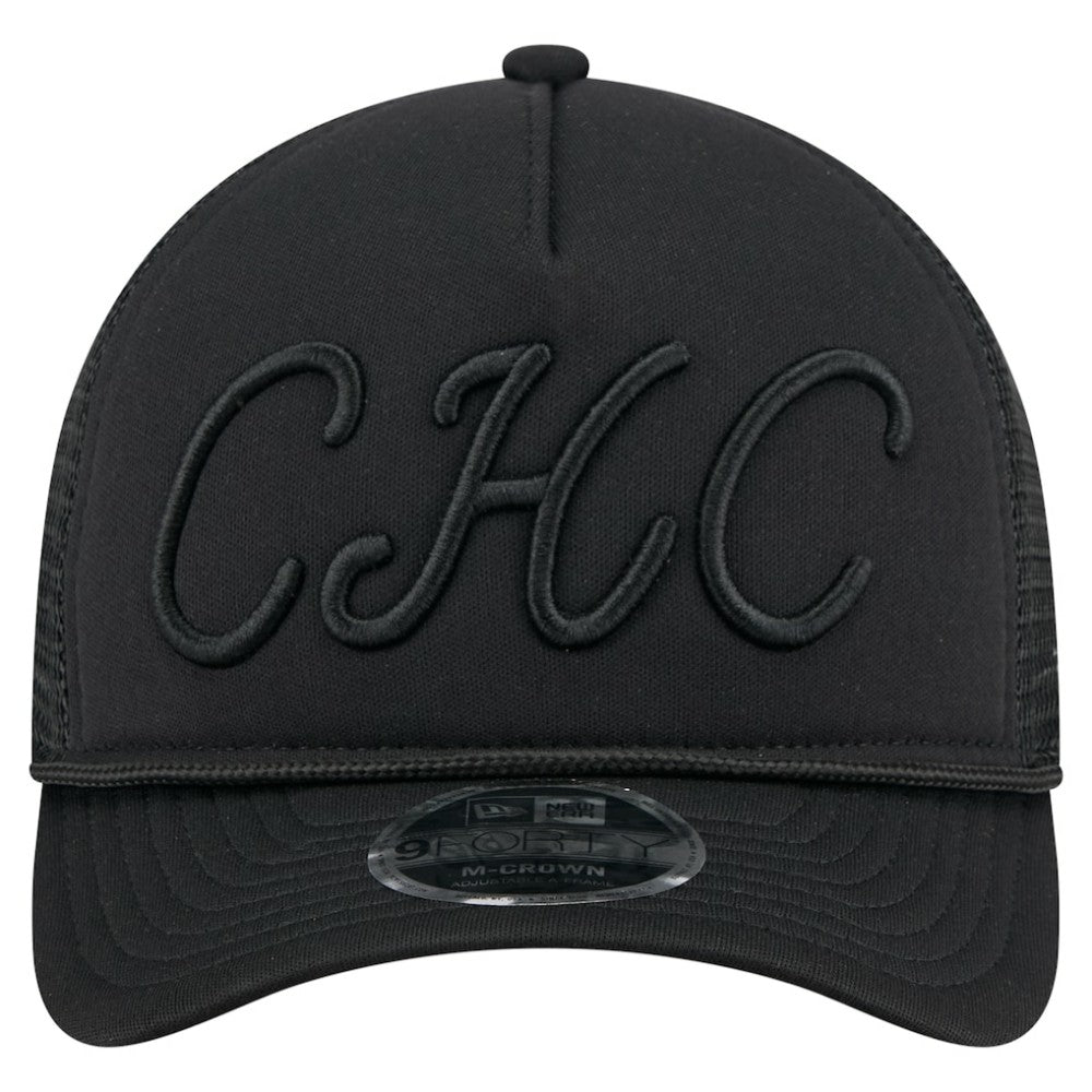 Chicago Cubs New Era City Initial 9FORTY A-Frame M-Crown Adjustable Trucker Hat Near Me