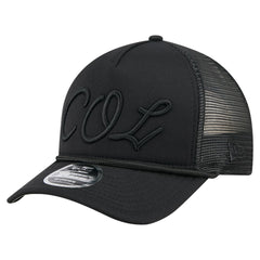 Colorado Rockies New Era City Initial 9FORTY A-Frame M-Crown Adjustable Trucker Hat Outlet