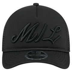 Milwaukee Brewers New Era City Initial 9FORTY A-Frame M-Crown Adjustable Trucker Hat Outlet