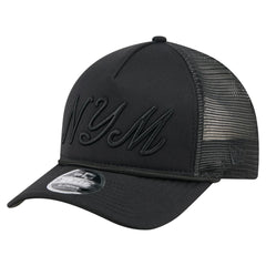 New York Mets New Era City Initial 9FORTY A-Frame M-Crown Adjustable Trucker Hat Near Me