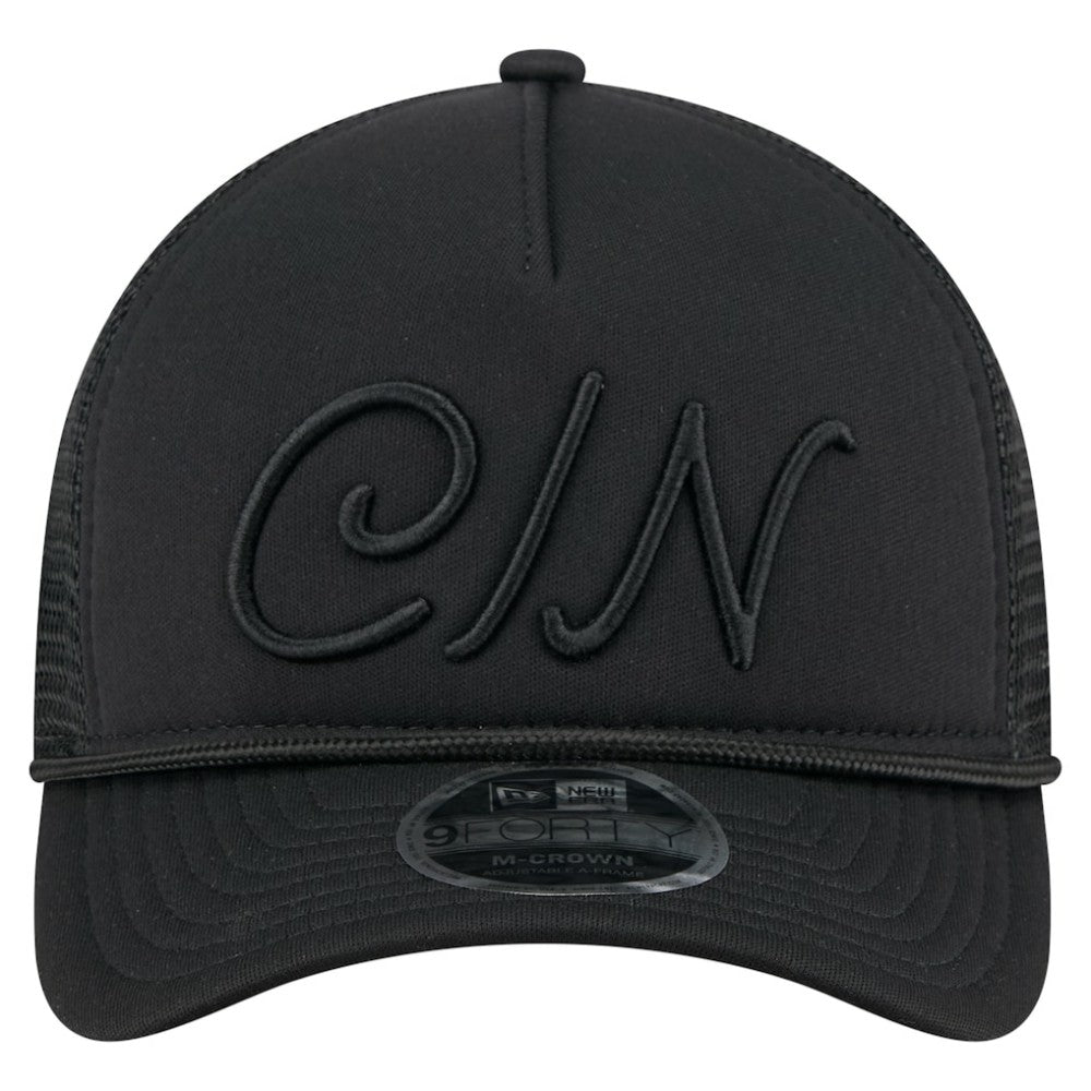 Cincinnati Reds New Era City Initial 9FORTY A-Frame M-Crown Adjustable Trucker Hat Discount