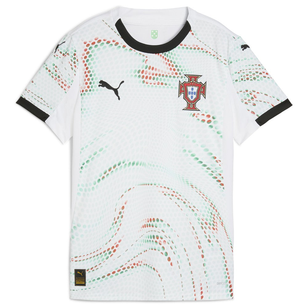 Puma - Portugal National Team Women's 2025 Away Replica Jersey - White