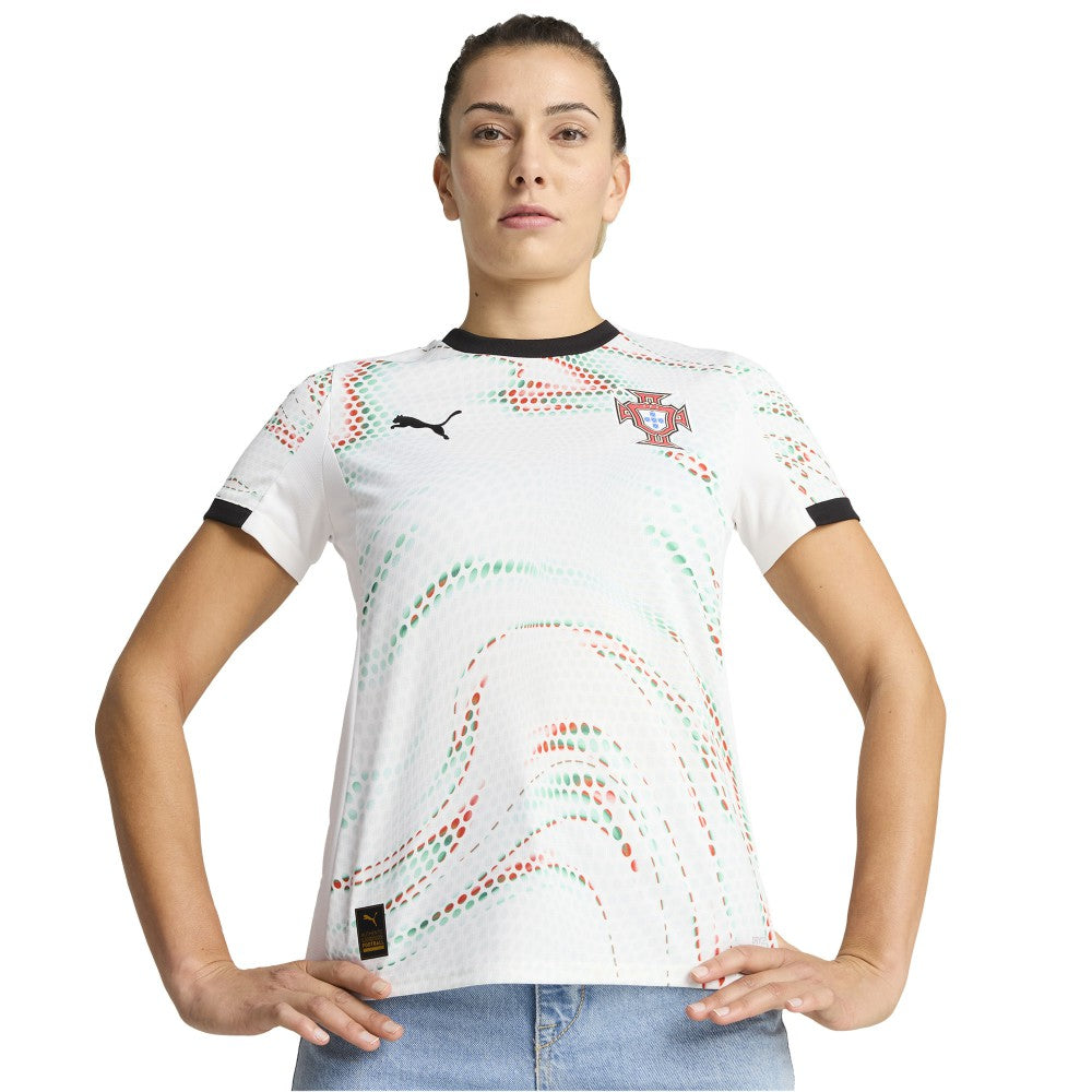Puma - Portugal National Team Women's 2025 Away Replica Jersey - White