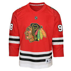 Connor Bedard Chicago Blackhawks Youth Home Centennial Premier Jersey - Red | NHL near me