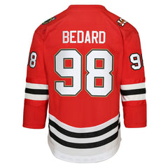 Connor Bedard Chicago Blackhawks Youth Home Centennial Premier Jersey - Red | NHL near me