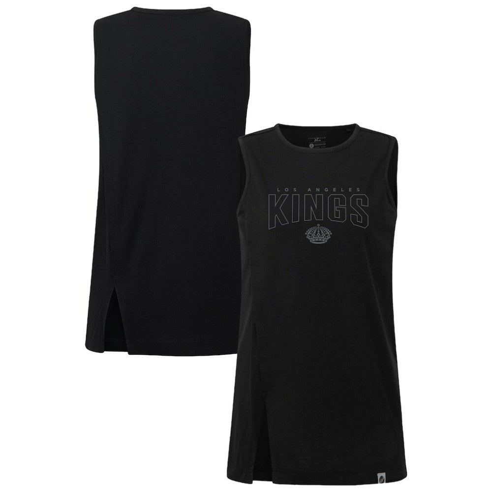 Los Angeles Kings Levelwear Women's Influx Darkmoon Tank Top - Black | NHL discount