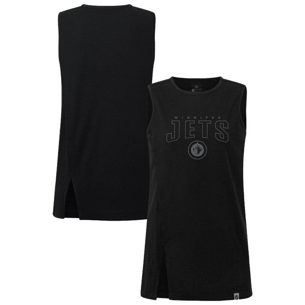 Winnipeg Jets Levelwear Women's Influx Darkmoon Tank Top - Black | NHL near me