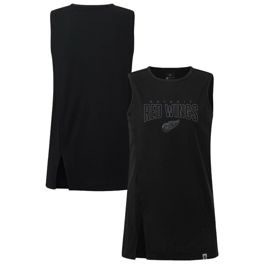 Detroit Red Wings Levelwear Women's Influx Darkmoon Tank Top - Black | NHL discount