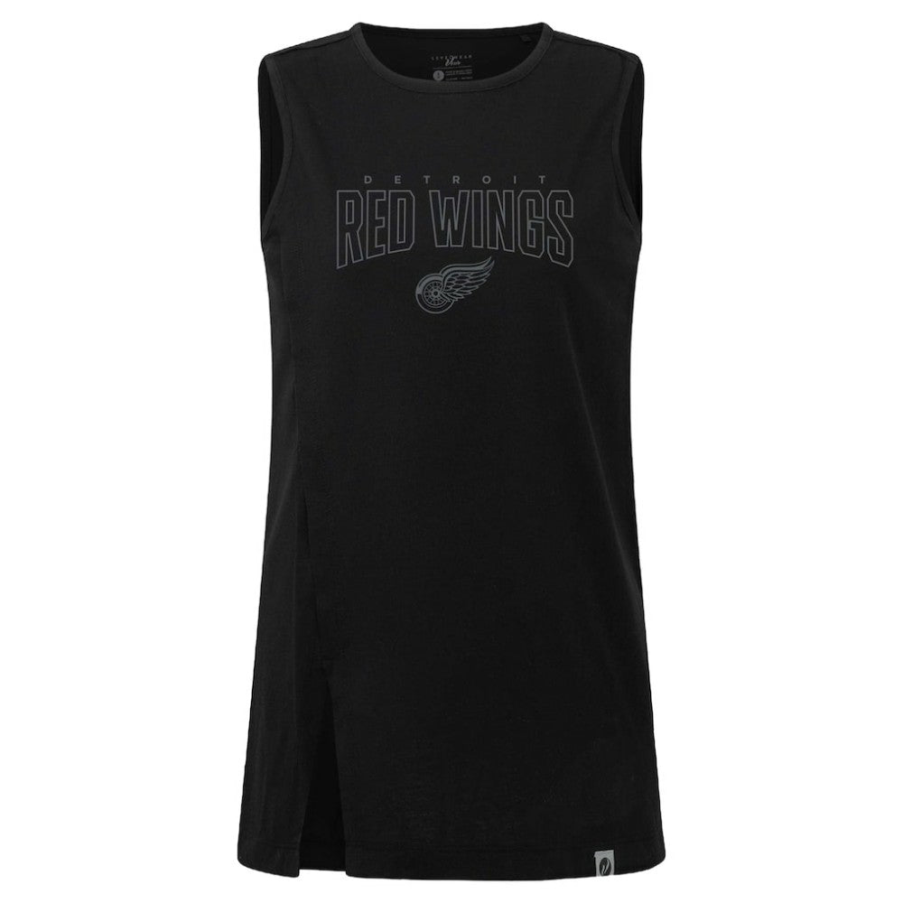 Detroit Red Wings Levelwear Women's Influx Darkmoon Tank Top - Black | NHL discount