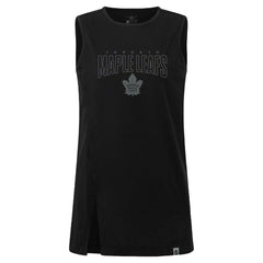 Toronto Maple Leafs Levelwear Women's Influx Darkmoon Tank Top - Black | NHL sale