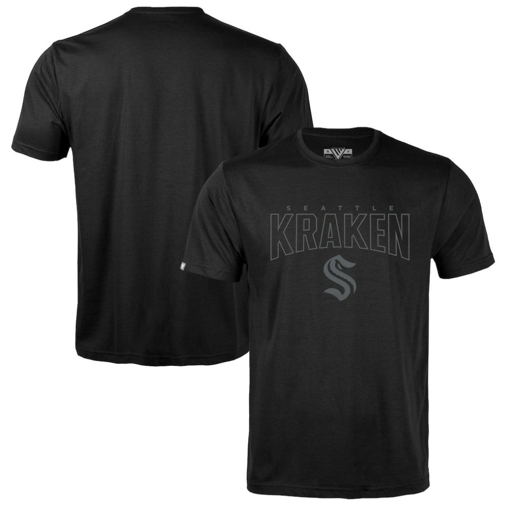 Seattle Kraken Levelwear Richmond Darkmoon T-Shirt - Black | NHL online