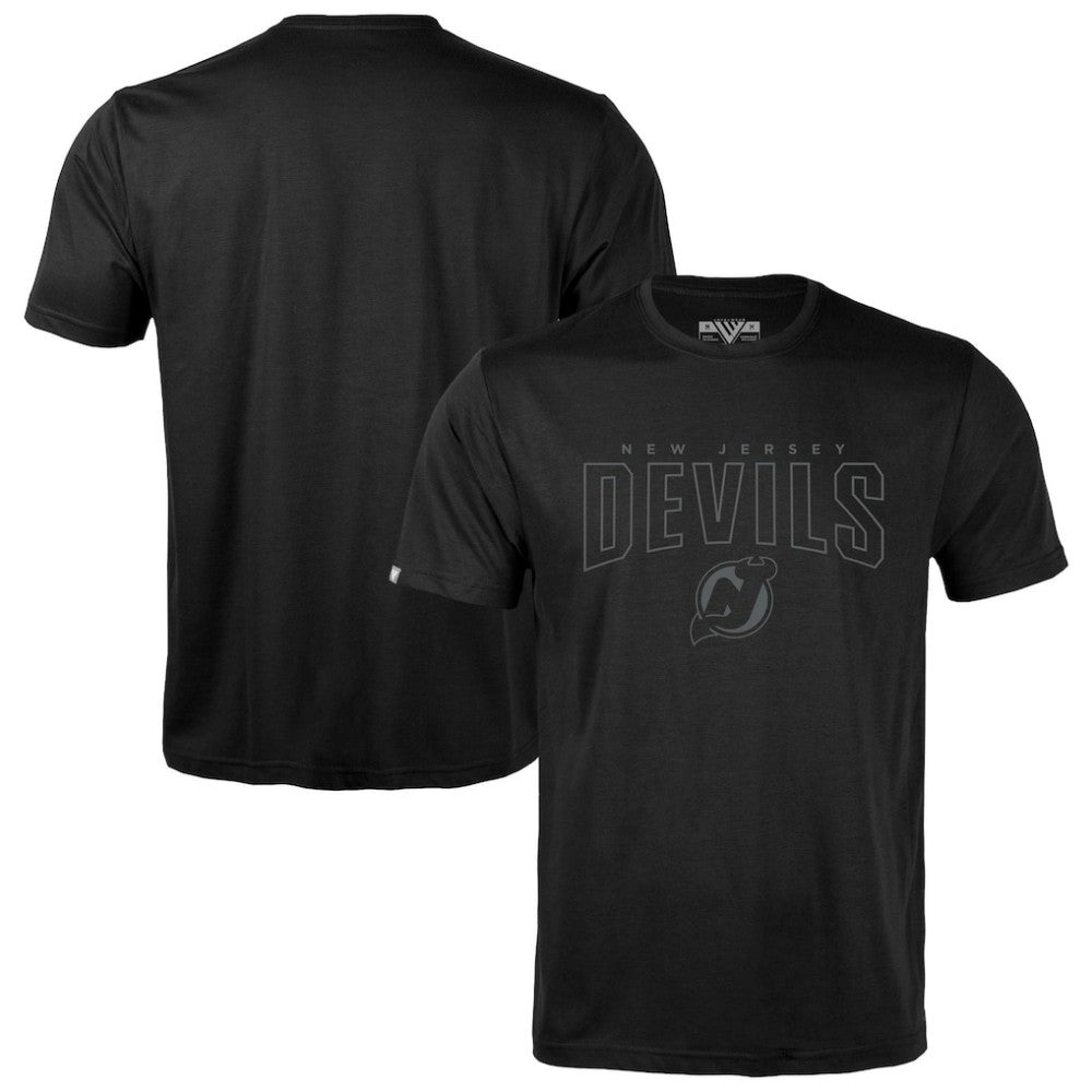 New Jersey Devils Levelwear Richmond Darkmoon T-Shirt - Black | NHL online