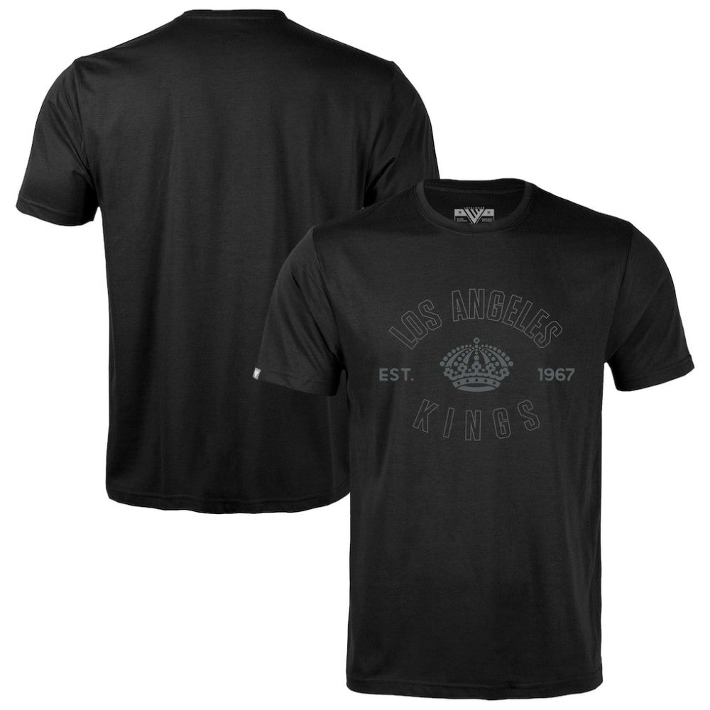 Los Angeles Kings Levelwear Richmond Darkmoon T-Shirt - Black | NHL near me