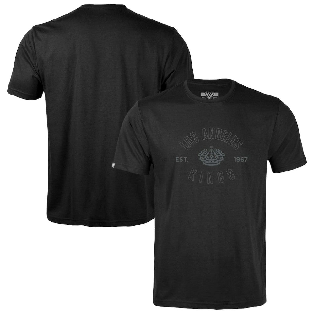 Los Angeles Kings Levelwear Youth Little Richmond Abyssal T-Shirt - Black | NHL near me