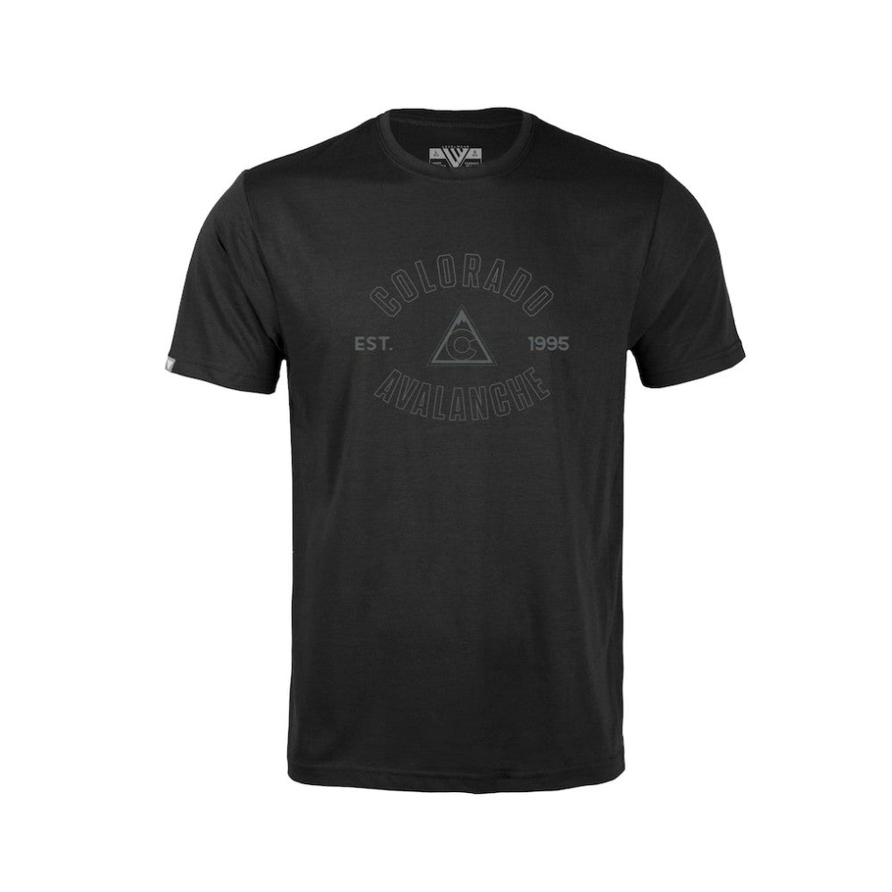 Colorado Avalanche Levelwear Youth Little Richmond Abyssal T-Shirt - Black | NHL near me