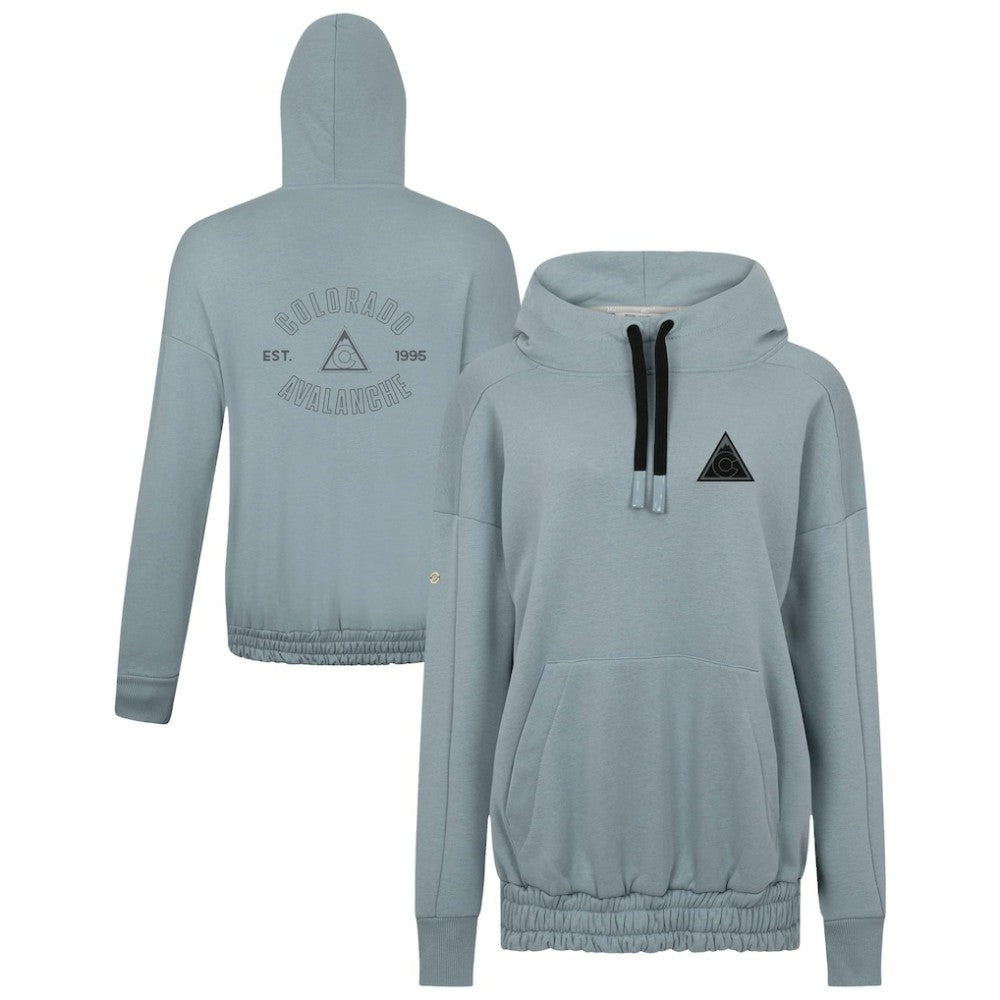 Colorado Avalanche Levelwear Women's Waterfall Nightfall Pullover Hoodie - Gray | NHL on sale
