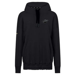 Minnesota Wild Levelwear Women's Waterfall Nightfall Pullover Hoodie - Black | NHL Lifestyle