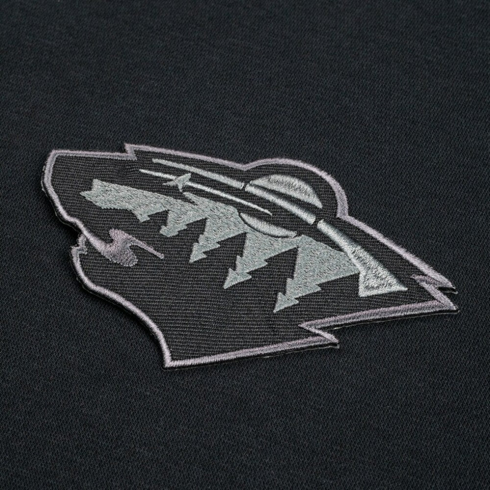 Minnesota Wild Levelwear Women's Waterfall Nightfall Pullover Hoodie - Black | NHL Lifestyle