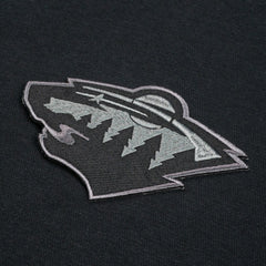 Minnesota Wild Levelwear Women's Waterfall Nightfall Pullover Hoodie - Black | NHL Lifestyle