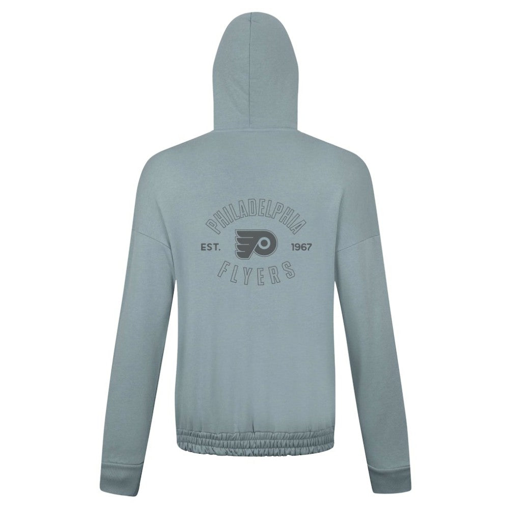 Philadelphia Flyers Levelwear Women's Waterfall Nightfall Pullover Hoodie - Gray | NHL sale
